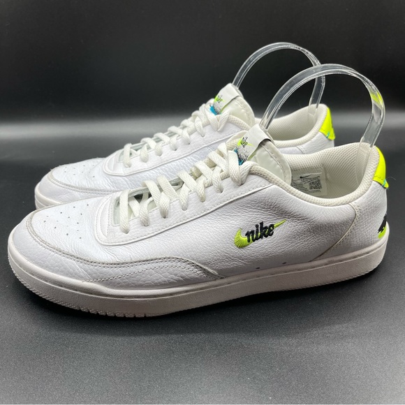 Nike Court Vintage White Volt - Picture 2 of 11